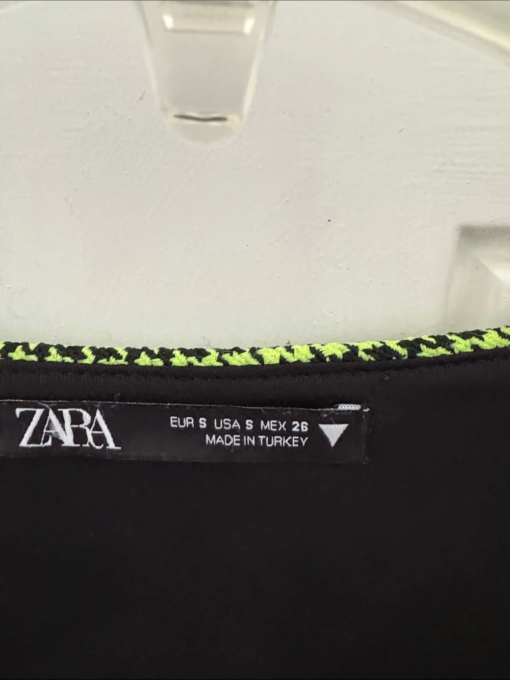 Zara lime green